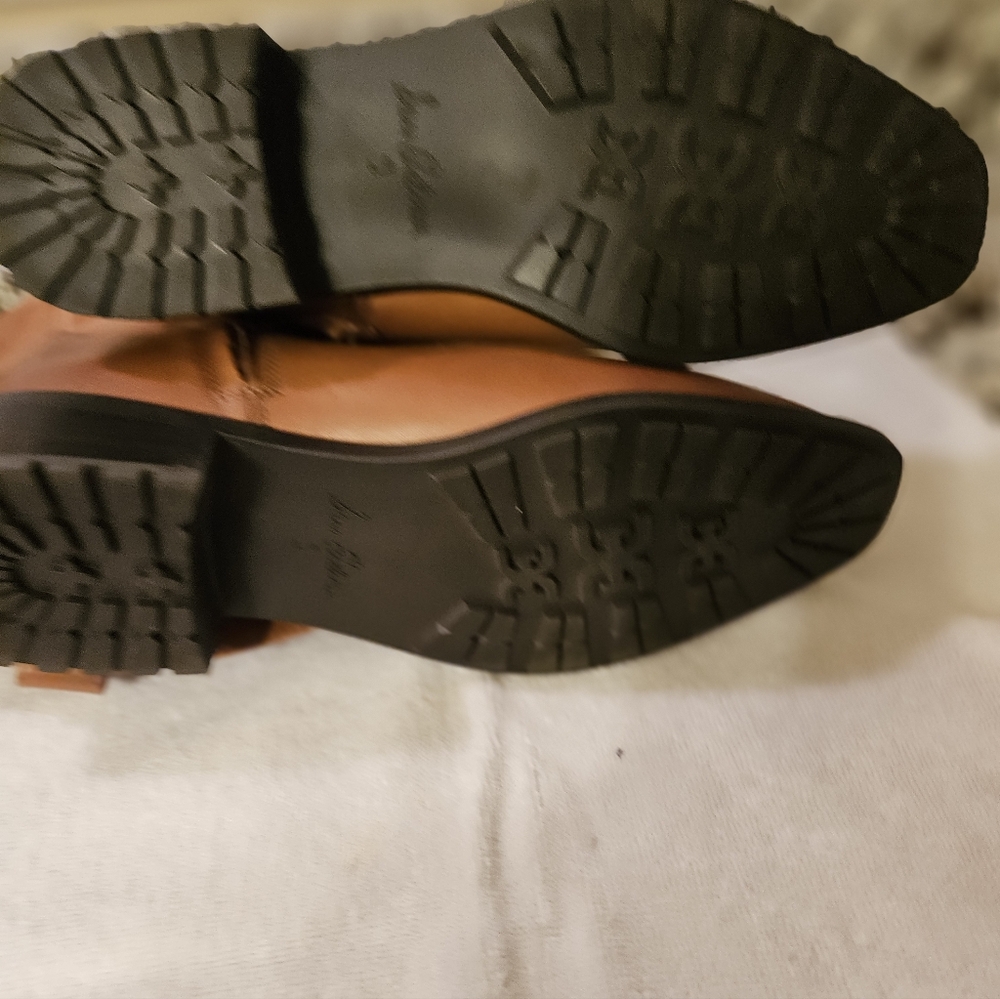 Sam Edelman Brown Leather Heeled Boots - Picture 4 of 4